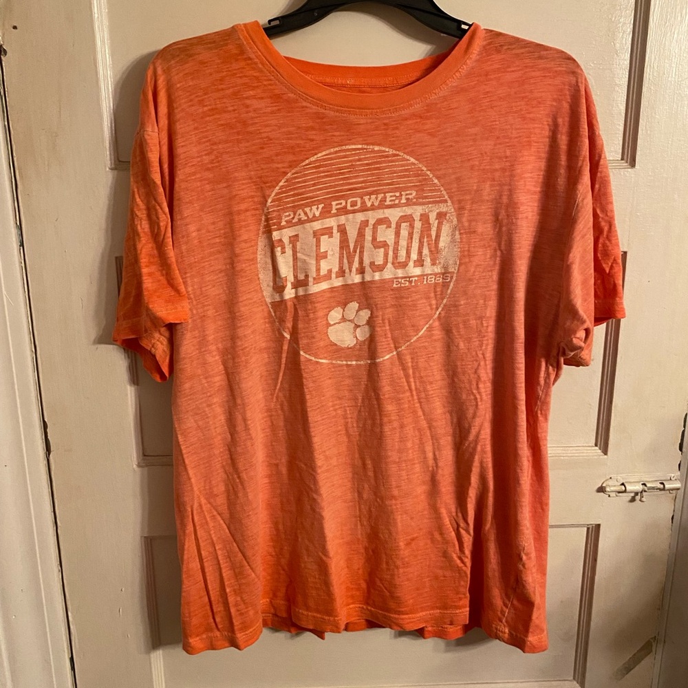 Clemson University Orange KA Knights Apparel Short Sleeve T-Shirt Men Unisex. XL